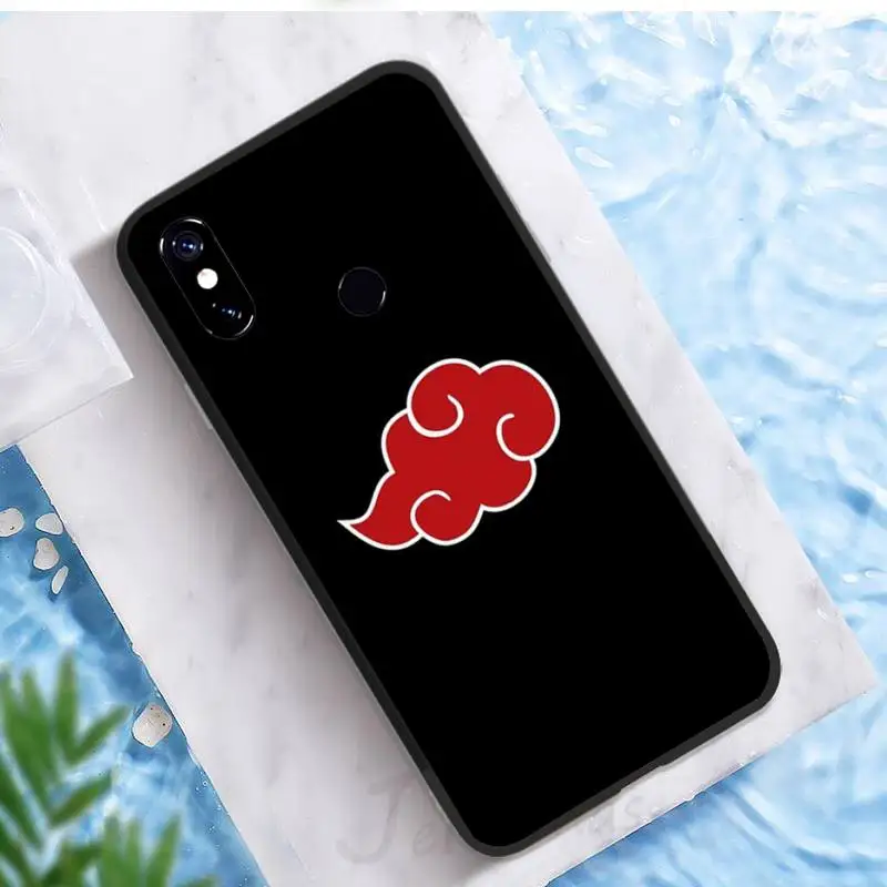 

Akatsuki Naruto Phone Case For Xiaomi Redmi note 7 8 9 pro 8T 9A 9S Mi Note 10 Lite pro
