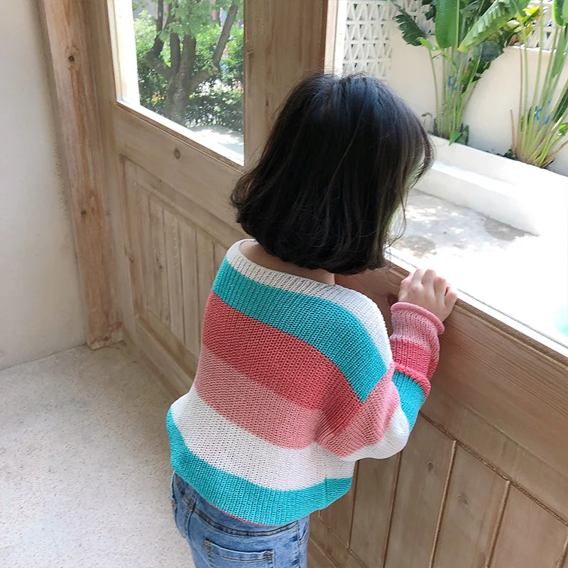 Детский свитер тонкая секция осень 2020 новая детская рубашка с длинными рукавами