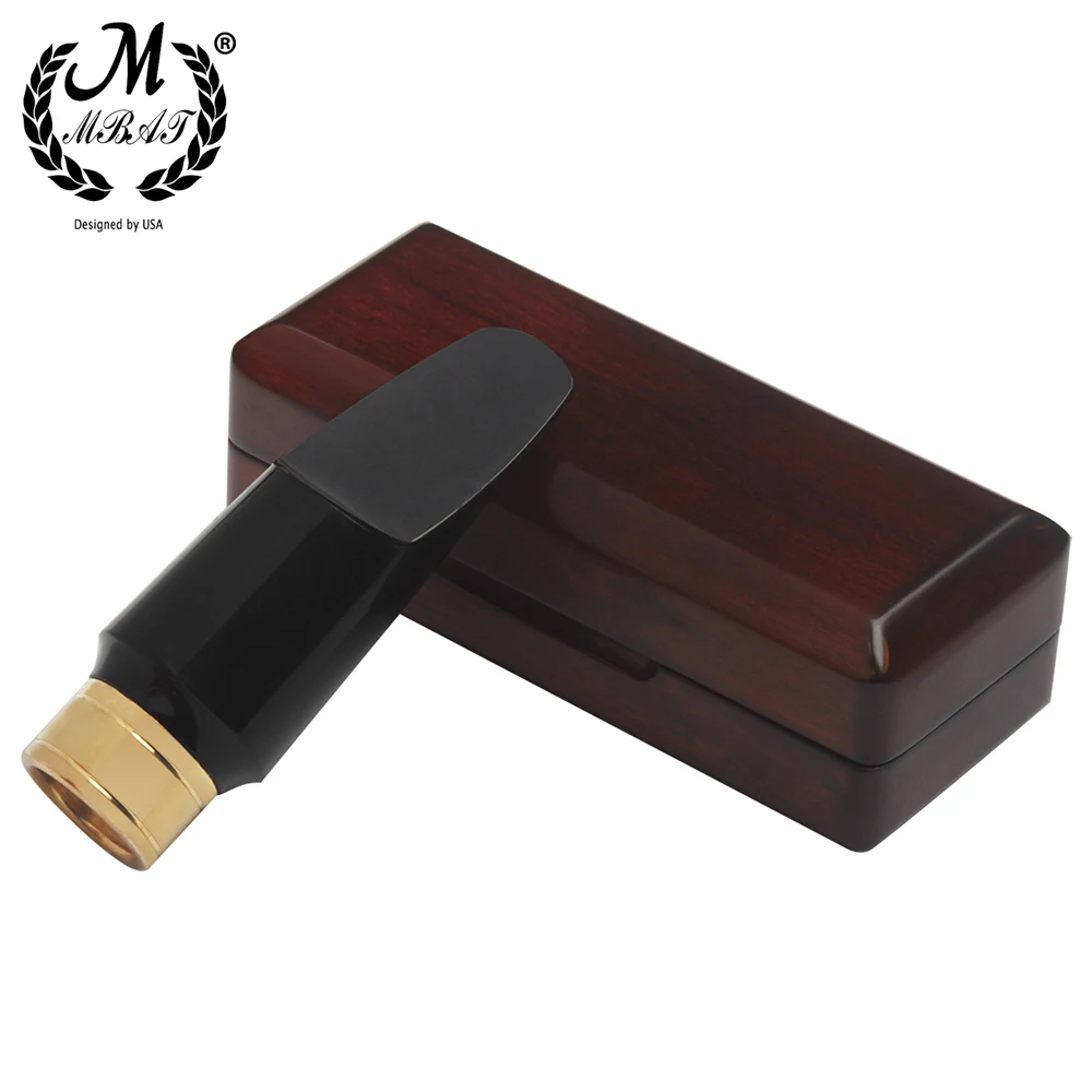

M MBAT Professional Alto Saxophone Mouthpieces Bakelite Metal Sax Mouth Pieces And High Quality Mouthpiece Box Sax Accessories
