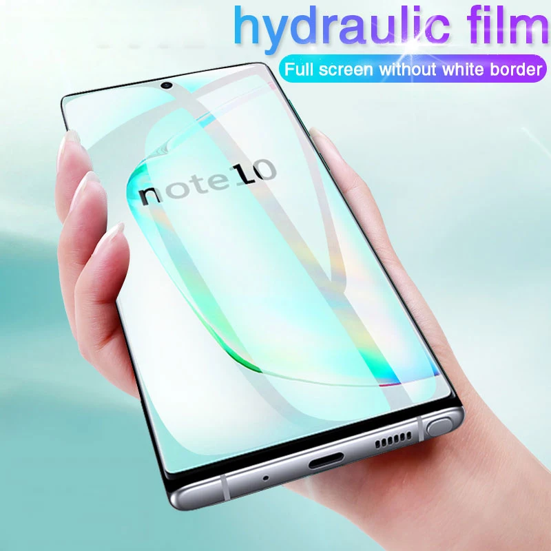 Мягкая Гидрогелевая Защитная пленка для samsung galaxy note 20 ultra 10 plus 9 8 sumsung note20 note10 не