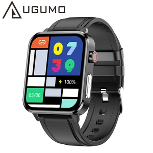 Men PPG ECG Smart Watch with Body Temperature Heart Rate Blood Pressure
Monitor Smartwatch 1.7inch Full Touch Women Sport Watch