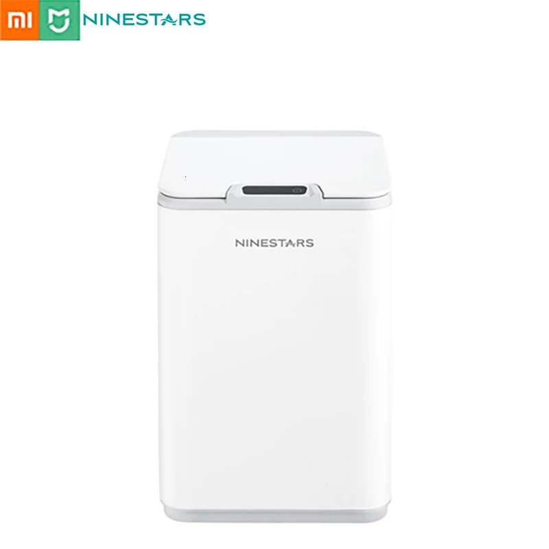 Xiaomi Ninestars 10L IPX3 Водонепроницаемый Датчик мусорного ящика Бытовая умная мусорная корзина бесконтактная мусорная корзина