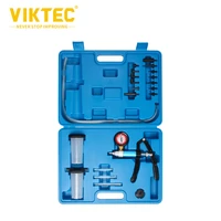 vt01047c 21pc hand held vacuum pump and brake bleeding kit with new gun