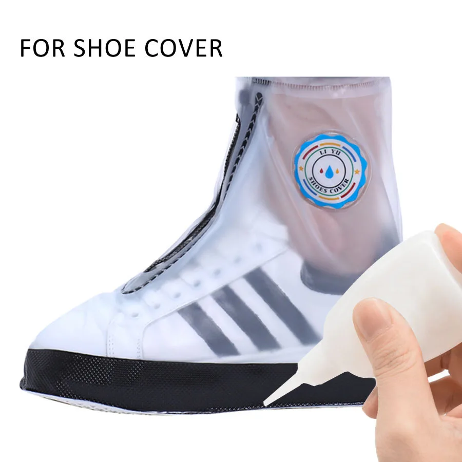 Demine Super Glue Quick-drying for Leather Shoes Rubber Shoe Covers Liquid Strong Universal Glue Repair Tool Shoes Care Kit