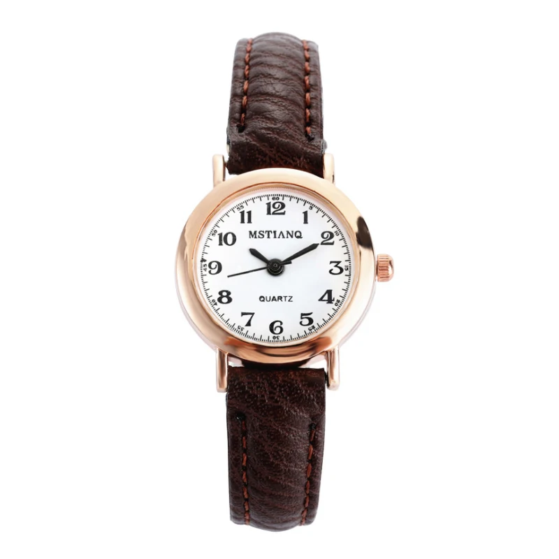

2021 New Watch women Simple Classic Vintage Women Small Dial Watch Leather Strap Quartz Clock Women Watches Gift Reloj mujer