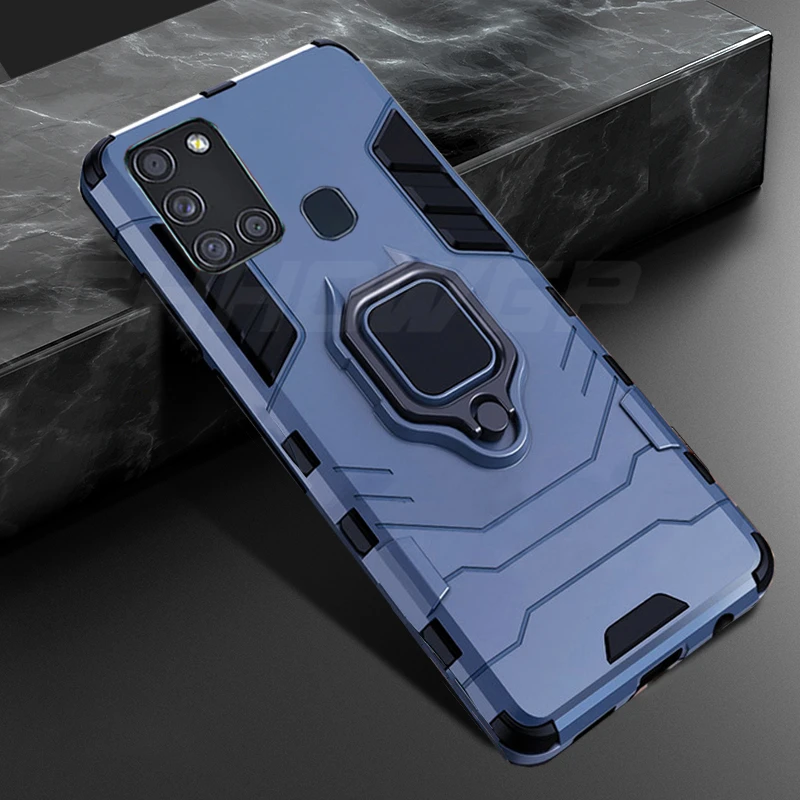 Бронированный металлический чехол с кольцом держателем для Huawei Honor 30S 30 Pro Plus 20S 20