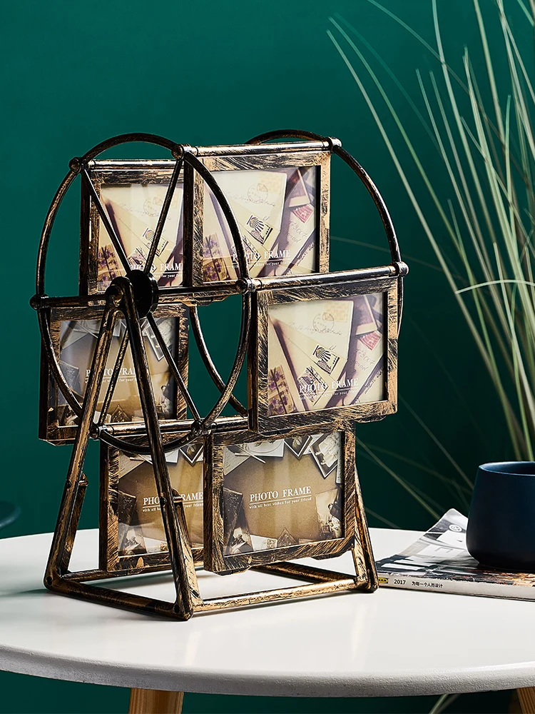 Creative Nordic Indoor Ferris Wheel Decoration Home Living Room Photo Frame Small Jewelry | Дом и сад