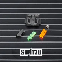 GLOCK Pistol ACCESSORIES PARTS Steel Fiber Optic Front Sight Rear Sight for G17 G19 G22 G23 G24 G26 G27 G33 G34 G35 G38 G39 G43