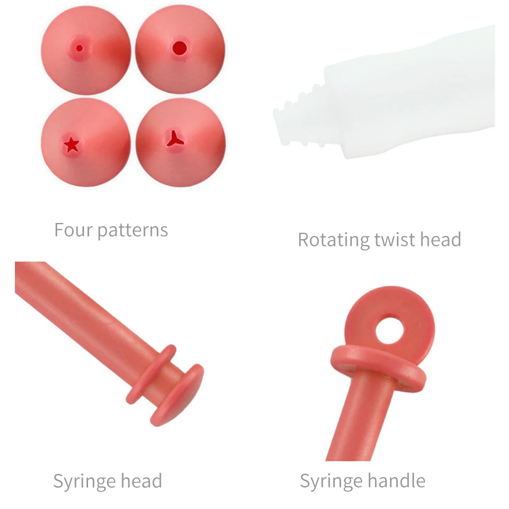 Пищевая ручка для выпечки торта глазурь печенья кондитерские изделия с 4