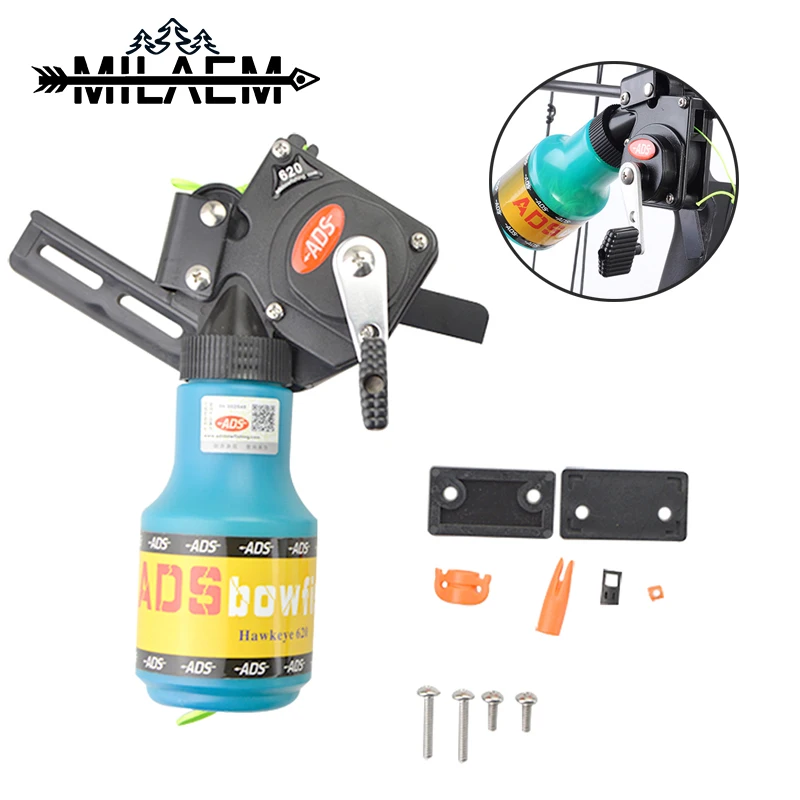 1 шт. стрельба из лука Рыбная ловля катушка стрелок с веревкой Bowfishing инструменты