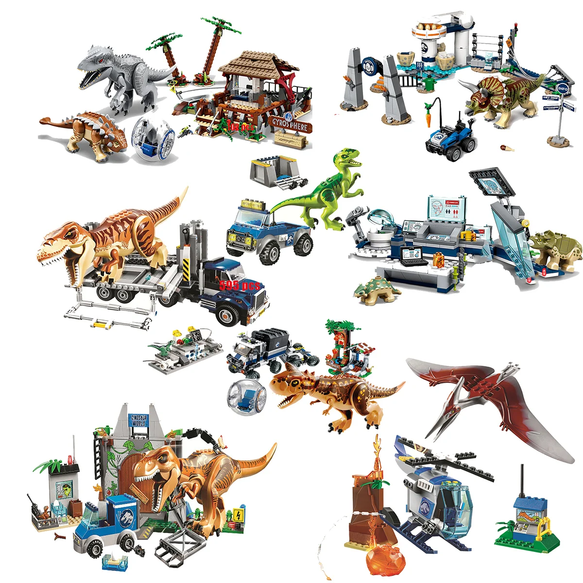 

10928 Indoraptor Rampage zu Lockwood Immobilien Bausteine Kit Bricks Classic Film Modell Kinder Spielzeug Für Kinder Geschenk