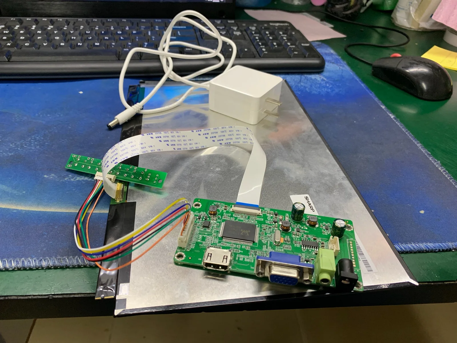 12,5 дюймовый ips ЖК-экран 1920*1080 s RGB DIY наборы монитор HDMI VGA Аудио привод доска дисплей модуль LQ0DASB041
