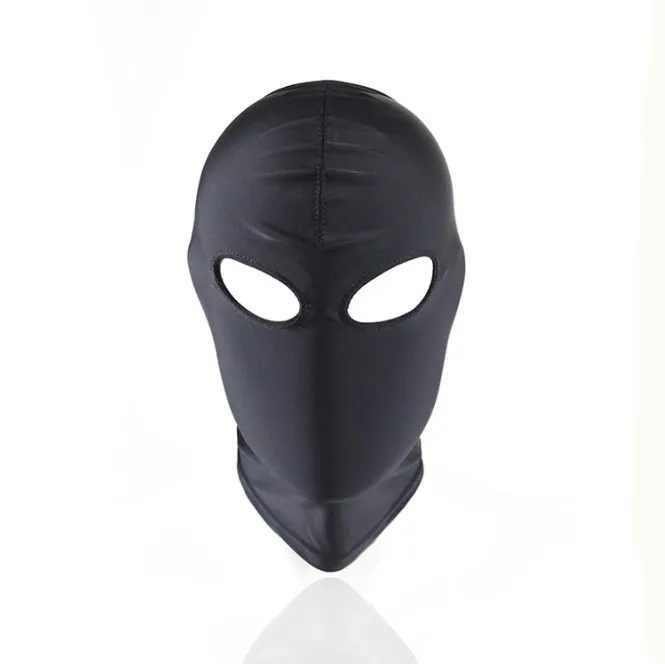 Эротическая маска-капюшон с открытым ртом для взрослых |