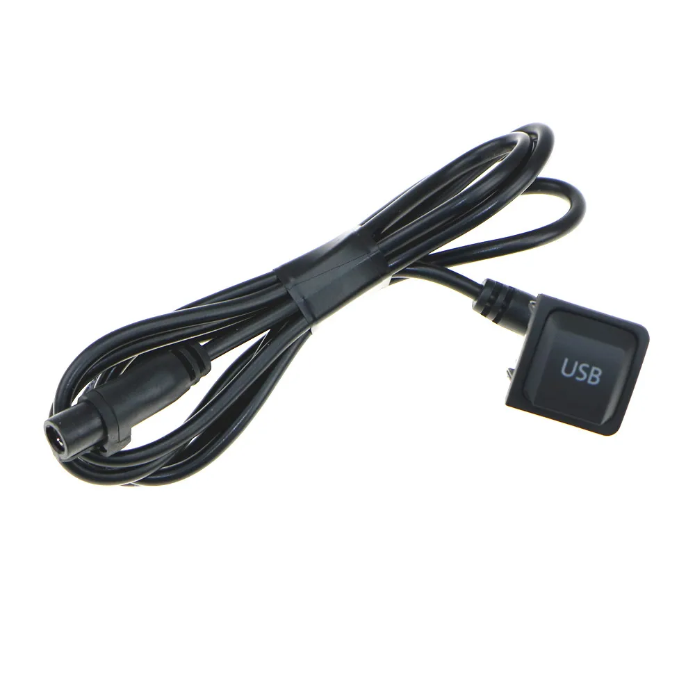 

HONGGE USB Interface Switch Button IN Socket Wiring Harness for RCD10 RNS510 Passat B6 B7 Golf MK5 MK6 Scirocco 5KD 035 726A