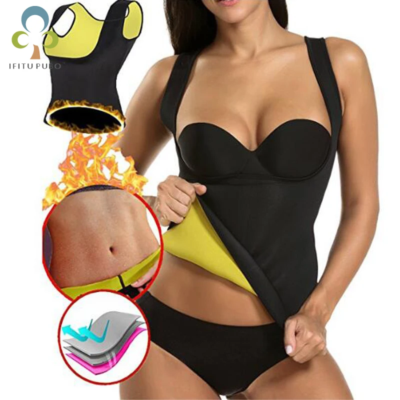 S XXL женщин фитнес упражнений формочек тренировочные рубашка без рукавов неопрен