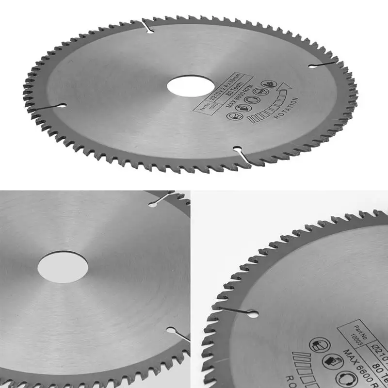 

Saw Blade 80 Teeth 210mm OD x ID 30mm Circular Saw Wood Cutting Blade Disc for Steel Aluminum Iron Wood Plastic