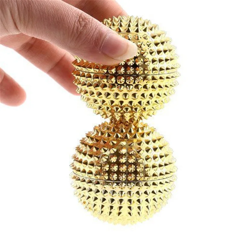 2 шт./лот Новый Магнитный массажный шарик для ухода за здоровьем Массажер рук |