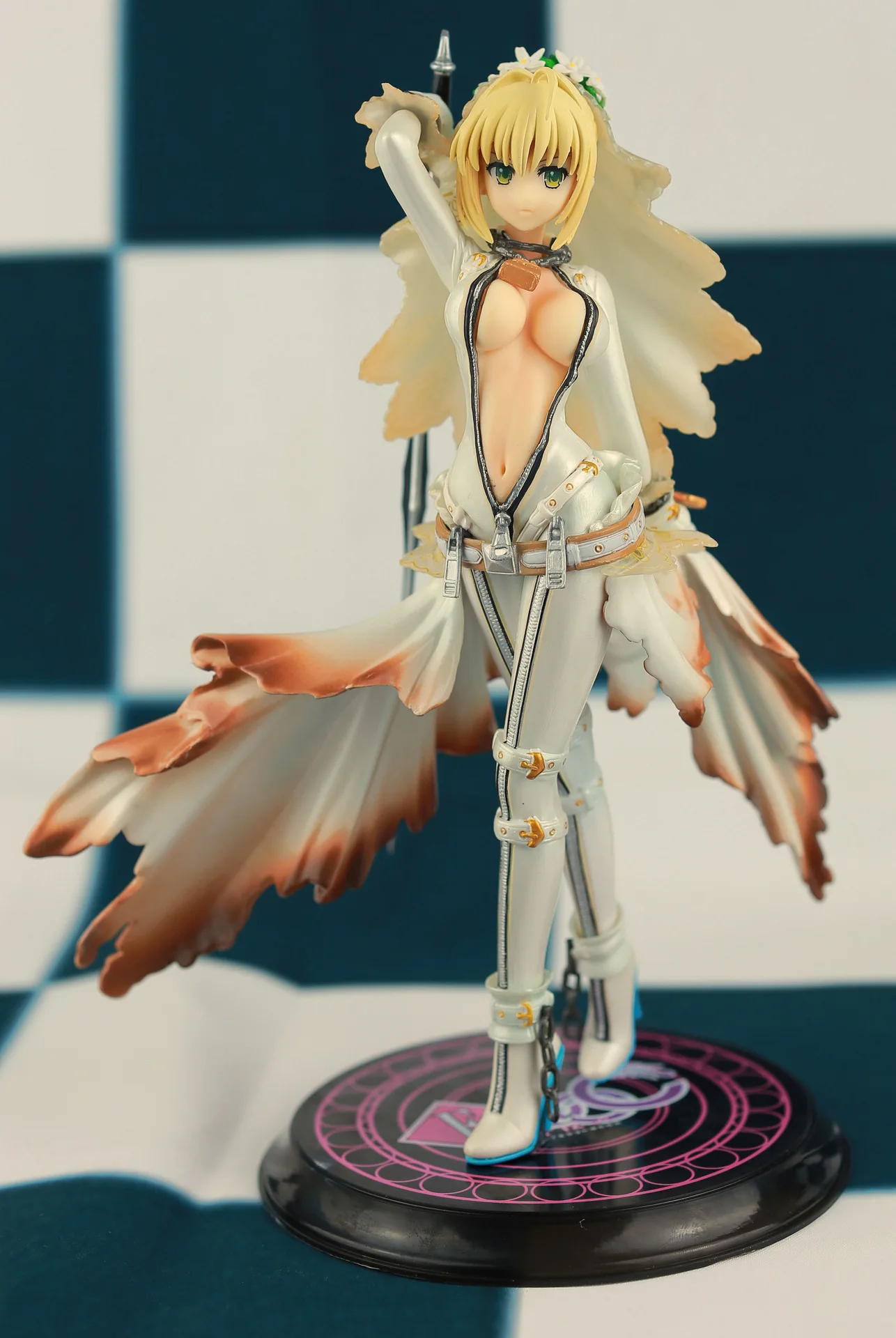 Fate/EXTRA CCC Saber 4th платье черного цвета Япония унисекс Ver. Экшн фигурки из ПВХ игрушки