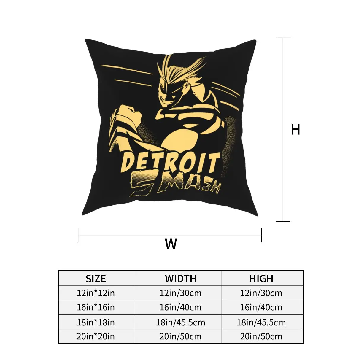 Мой герой Академии все может Detroit Smash мультипликационным мотивом домашний