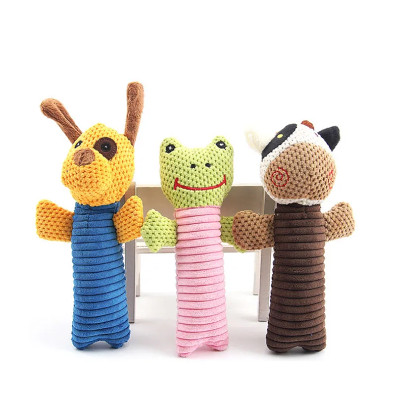 

Симпатичные животные моделирование смешная собака звук плюшевая игрушка обучение щенок чистые зубы снятие укуса устойчивые грызнуть игру...