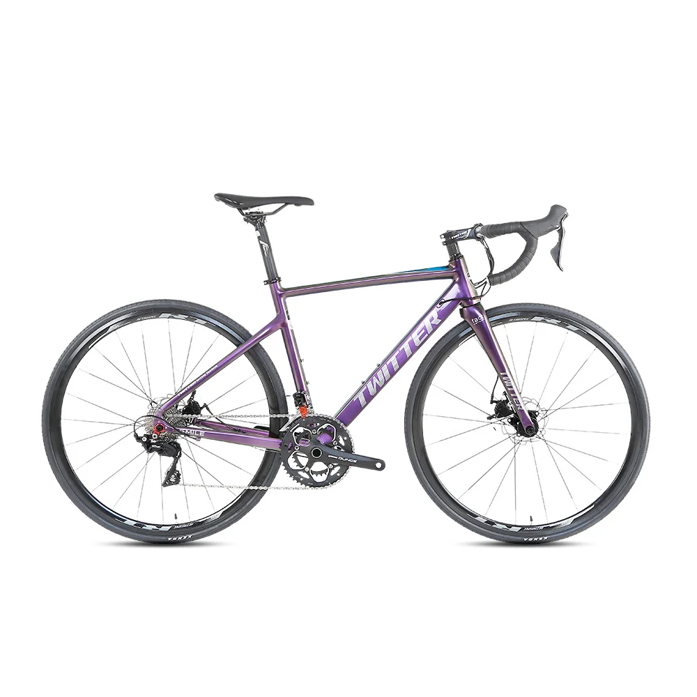 

TWITTER SMILE C brake R7000-22-speed dual-V brake 700C aluminum alloy road bike gravel vehicle with 105 22-speed bicicletas 2021