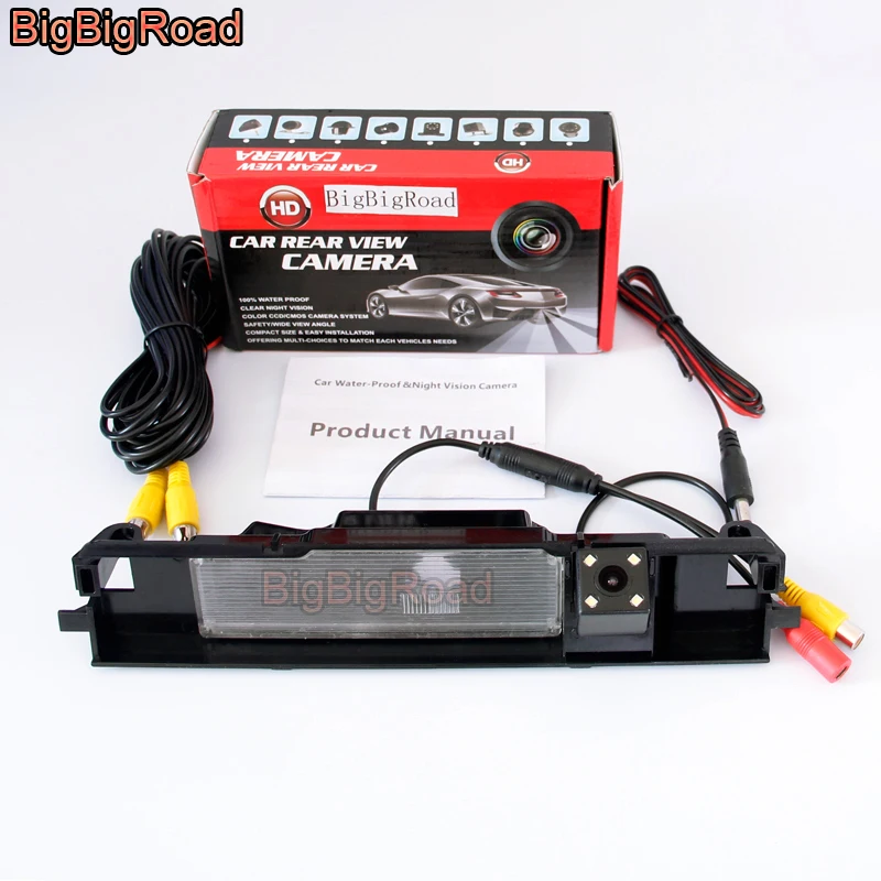 

BigBigRoad For Toyota Belta XP90 2005-2013 Hatchback / Yaris Vitz Hatchback MK2 2005-2013 Car Rear View Backup Parking Camera