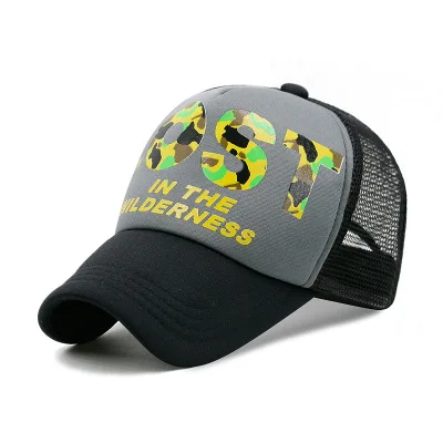 Взрослых Trucker Кепки Для мужчин и Для женщин хип-хоп панк-рок Snapback Шапки мужские летние Зонт Mesh Бейсбол шляпа 20 Цвета - Цвет: A42