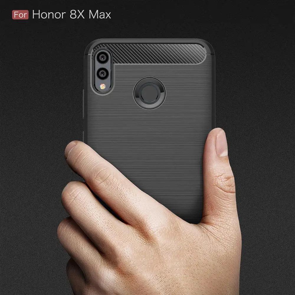 

Carbon Fiber 360 Full Protection Phone Case For Huawei Honor Y5 Y6 Y6S Y7 Y9S Y9 P Smart Z Prime Plus Pro 2019 Shockproof Cover