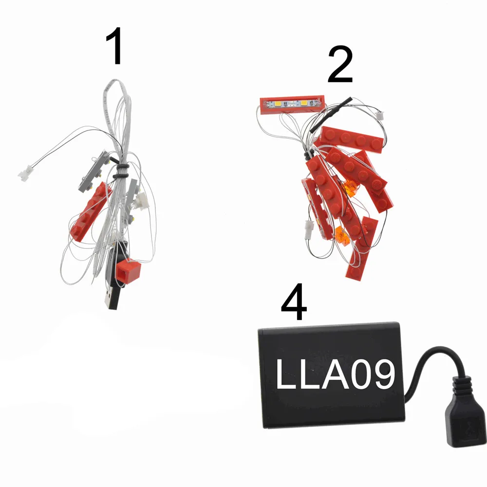 With Battery Box MTELE Led светильник Up Kit для Creator Лондонский автобусный светильник ing комплект совместим с 10258(не включает модель - Цвет: With Battery Box