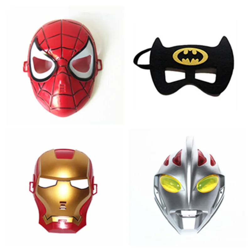 1 шт. Мстители маски для вечеринки на Хэллоуин супергерой Железный Ультрамен