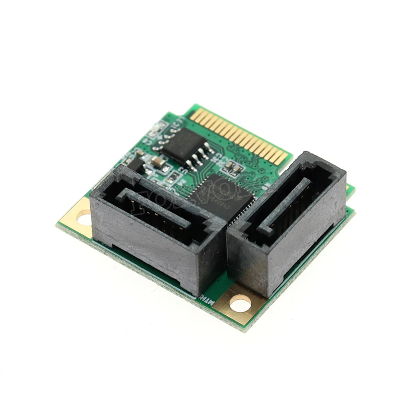 2 Порты Mini PCI-E PCI Express SATA 3 0 конвертер жесткого приводной удлинитель карты с
