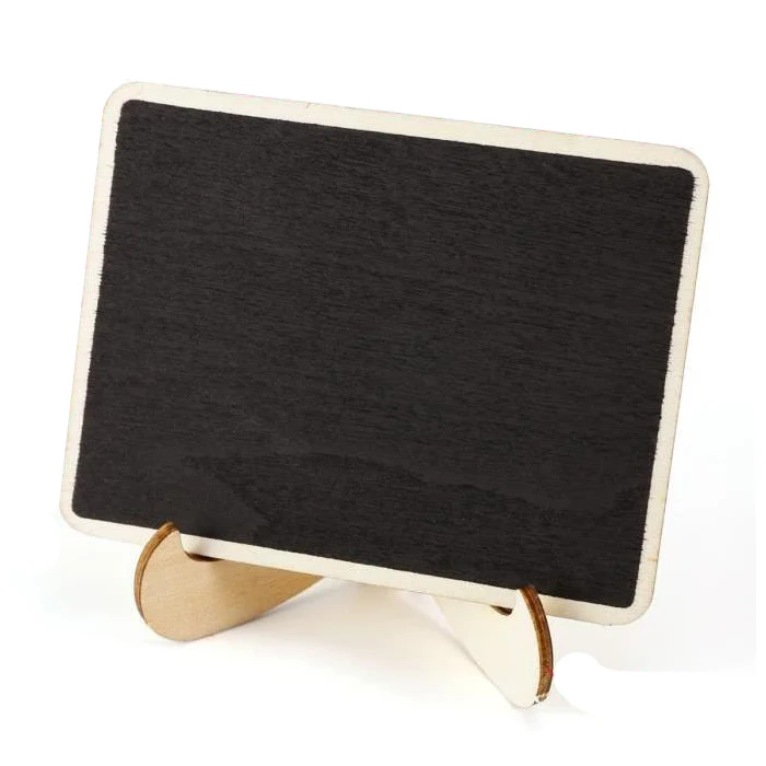 Мини доска деревянная подвесная со стираемыми чернилами 24 шт.| |