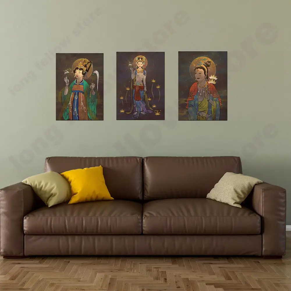 HD Печать племя Воины Лошади Настенная картина с пейзажем для прихожей комнаты