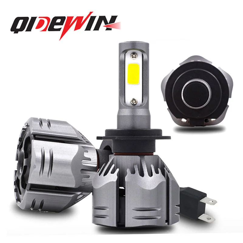 

Автомобильный Головной фонарь H4, лампа H7 светодиодный ная фара R11, встроенная лампа дальнего и ближнего света H11, светильник