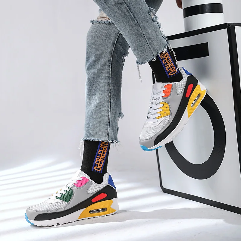 

Air couple models explosion models Running Tennis Sneakers Casual Fashion Walking Outdoor Non Slip Gym Athletic Sport Work Shoes