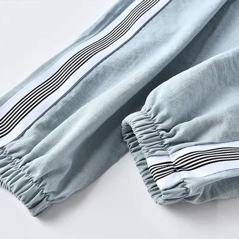 

Sweatpants For Women Baggy Fashion Korean Style Summer High Waist Loose Sweat Joggers Women's Casual Harem Pants Capri Woman