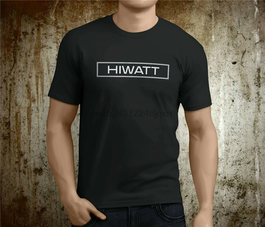 

New Popular Hiwatt MenS Black Tshirt Size S-3Xl M Xl 2Xl 17Xl Tee Shirt