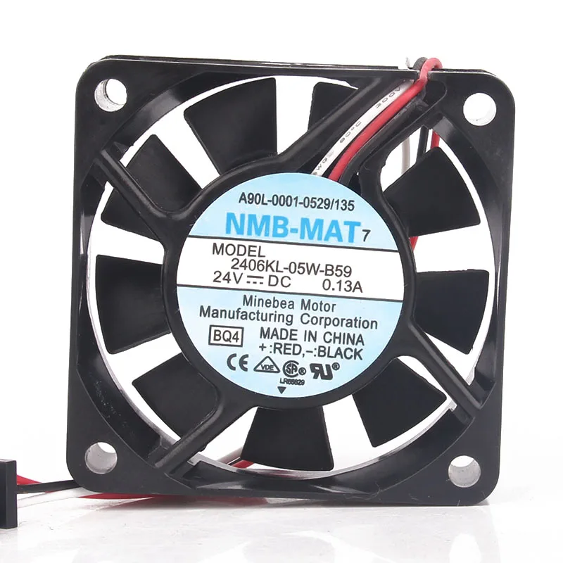 

Новый оригинальный 2406KL-05W-B59 60x60x15 6015 6 см 24 в а FANUC Fanuc вентилятор охлаждения для геймерских шкафов