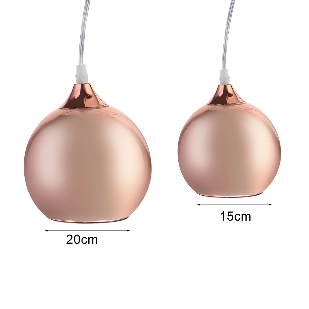 Современный подвесной светильник многоцветный с двойным отверстием бронзовое