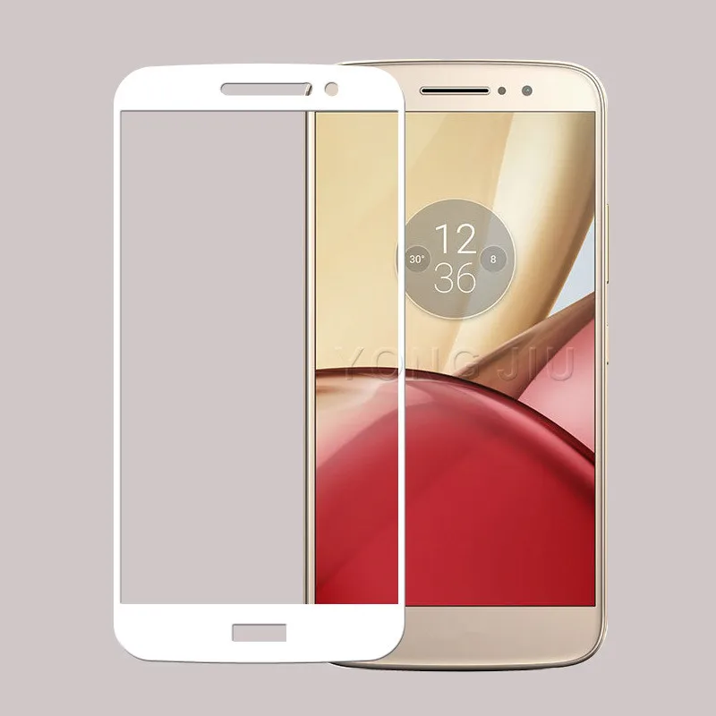 Закаленное стекло для MOTO M XT1662/63 полное покрытие 9H Взрывозащищенная защитная