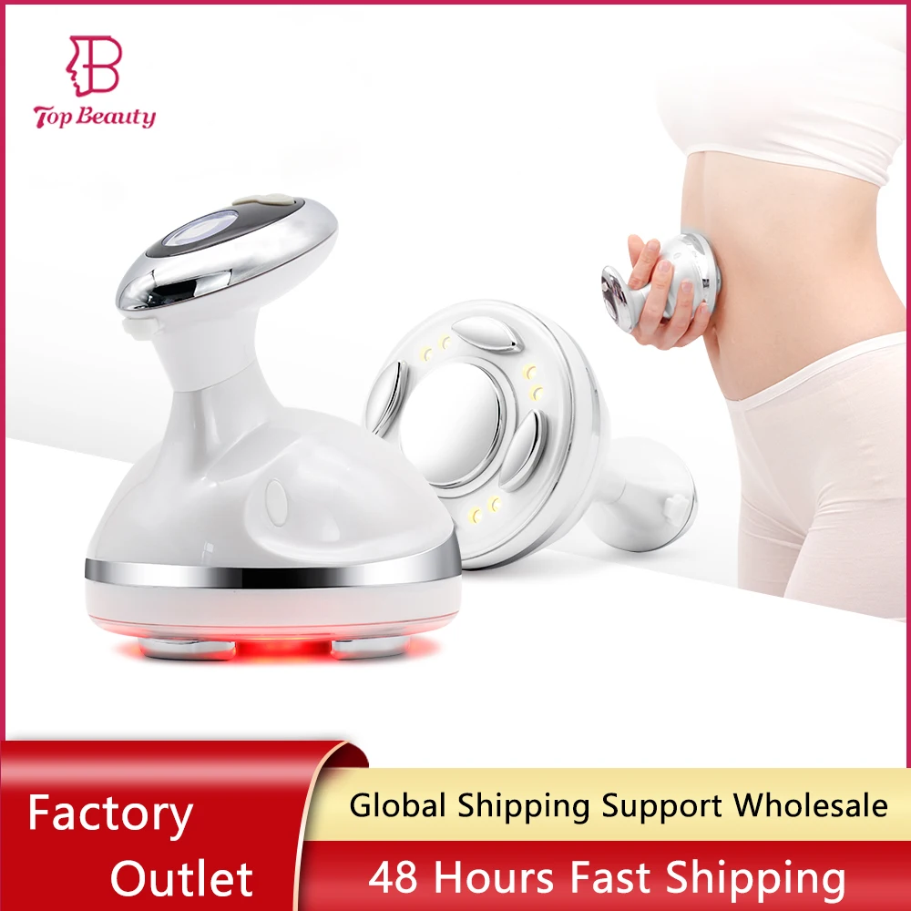 Ultrasonic Cavitation Face Lifting Beauty Machine RF Infrared Ultrasound Body Slimming Massager Fat Burner Anti Wrinkle Device