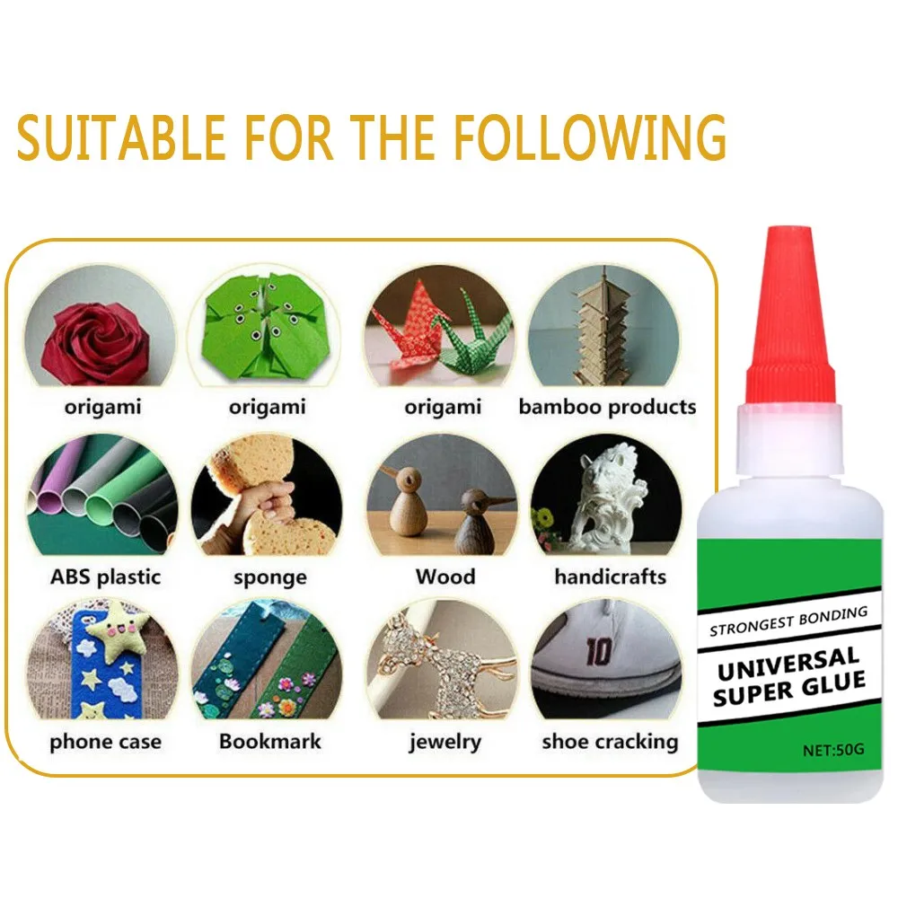 50 мл Универсальный водонепроницаемый клей прочный пластиковый для смолы