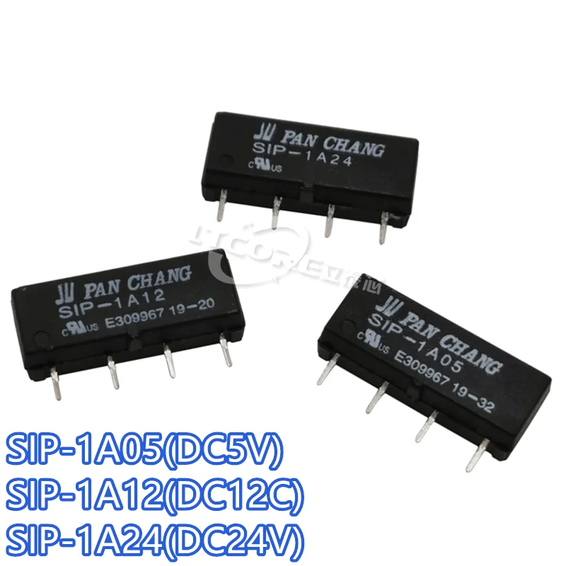 10 шт./лот Рид Реле SIP 1A05 1A12 1A24 1A 4PIN группа нормально разомкнутый|reed relay|relay 10pcs10pcs relay |