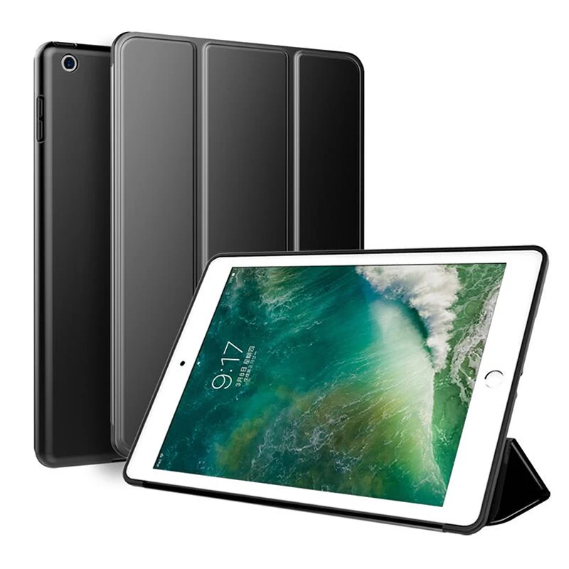 Black Для iPad 5th/6th Магнитный умный чехол для iPad 9,7 Защитный Тонкий чехол-подставка для iPad Air/Air 2 чехол для планшета Funda - Цвет: Black