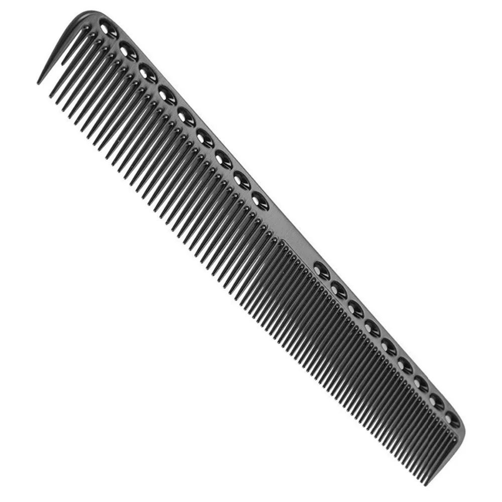 Professional Aluminum Metal Cutting Comb Hair Hairdressing Barbers Salon Heat Resistant Antistatic Combs Hairbrush | Красота и