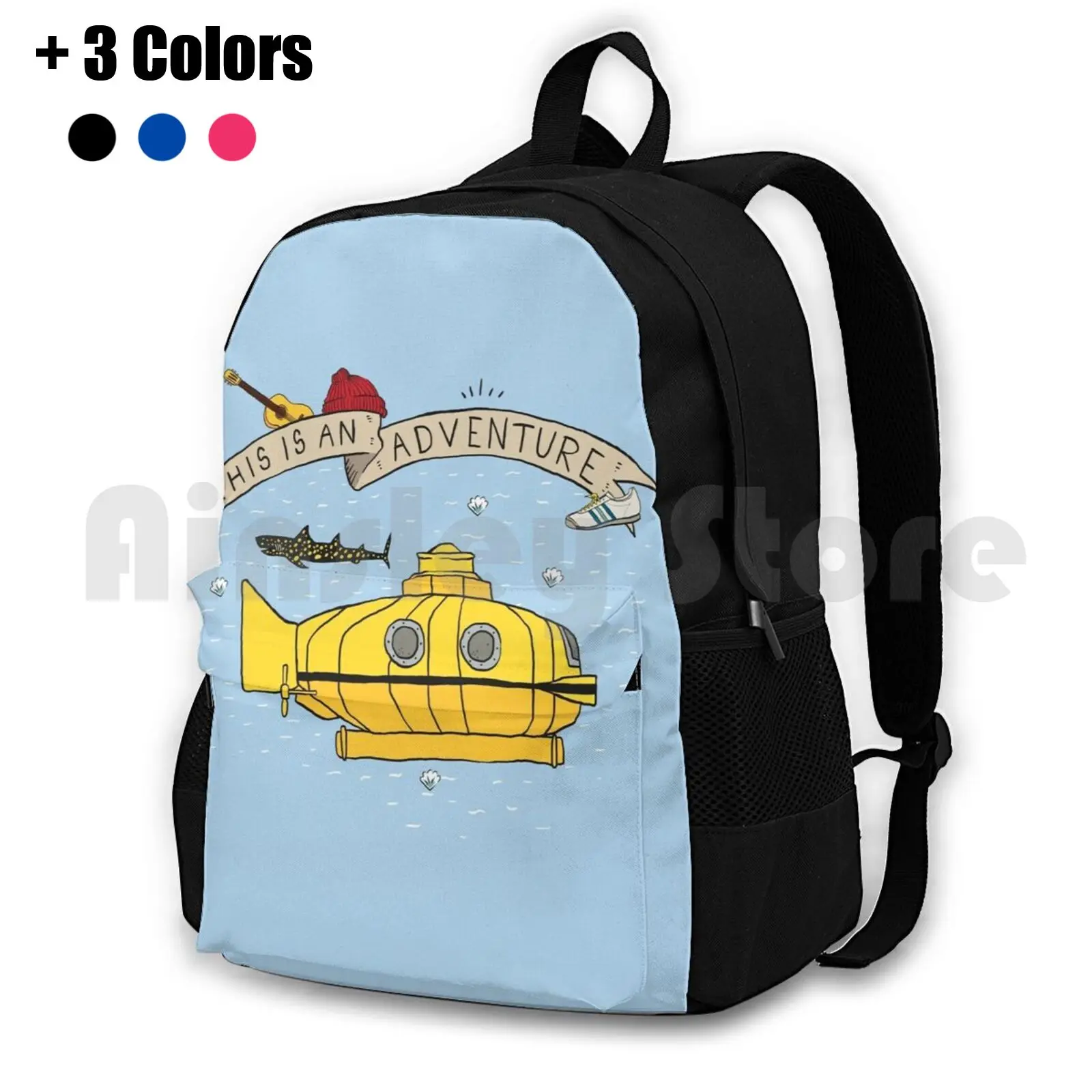 

This Is An Adventure Outdoor Hiking Backpack Riding Climbing Sports Bag Movies Movie References Adventure Sea Deep Sea Deep Sea