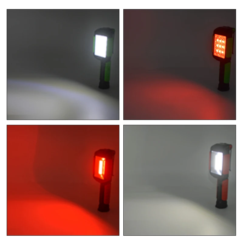 Светодиодный Многофункциональный перезаряжаемый рабочий светильник складной с