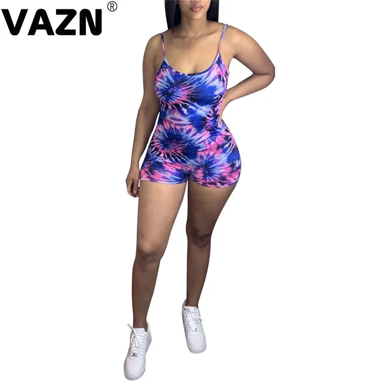 Лето 2020 Новое поступление пляжный открытый сексуальный модный тонкий комбинезон