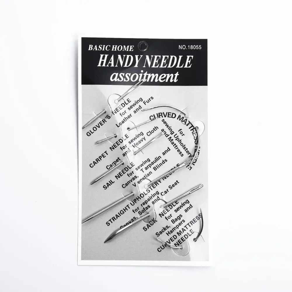 Набор инструментов для шитья кожи 12 шт./компл. игла шило восковая нить шитье