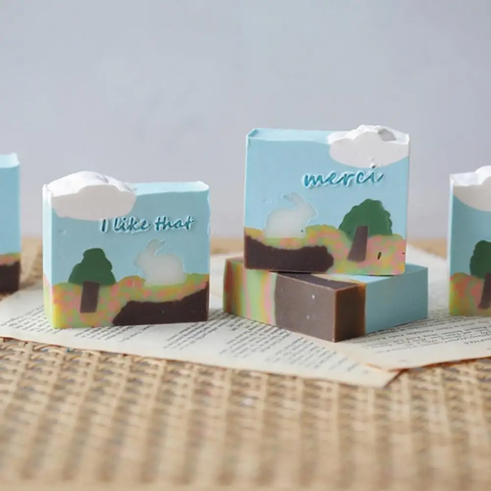 Soap Making SRabbit Licone Cake Mould Ice Cream Pudding Jelly Products Production Mold Good Ductility Baking Tool | Дом и сад